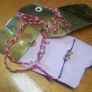 LOVER Beaded Chocker Necklaces Lot of 3